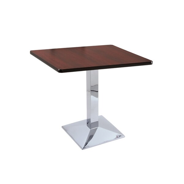 30 217 Chrome Table,30 X 30 Square Top